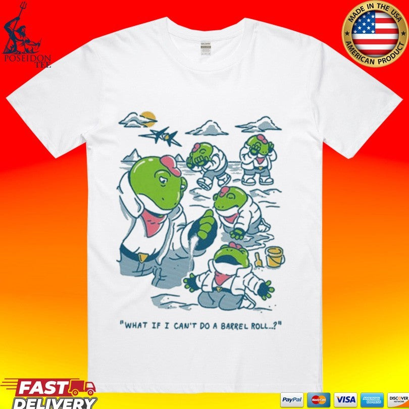 What If I Can’t Do A Barrel Roll Henrique Torres T-shirt