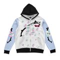 Whatever Man Zip Up Hoodie