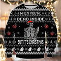 When You’re Dead Inside But It’s Ugly Christmas Sweater