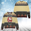 When You’re Drinking Bacardi Rum With Santa Claus Ugly Christmas Sweater
