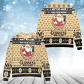 When You’re Drinking Guinness With Santa Claus Ugly Christmas Sweater