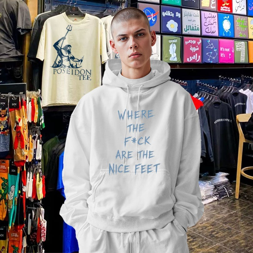 Where The F Ck Are The Feet T-shirt