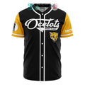 BEST Whore Island Ocelots Archer yellow black Baseball Jersey