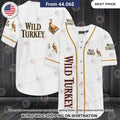 Wild Turkey Bourbon Baseball Shirt