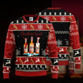 Wild Turkey Christmas Spirit Ugly Christmas Sweater