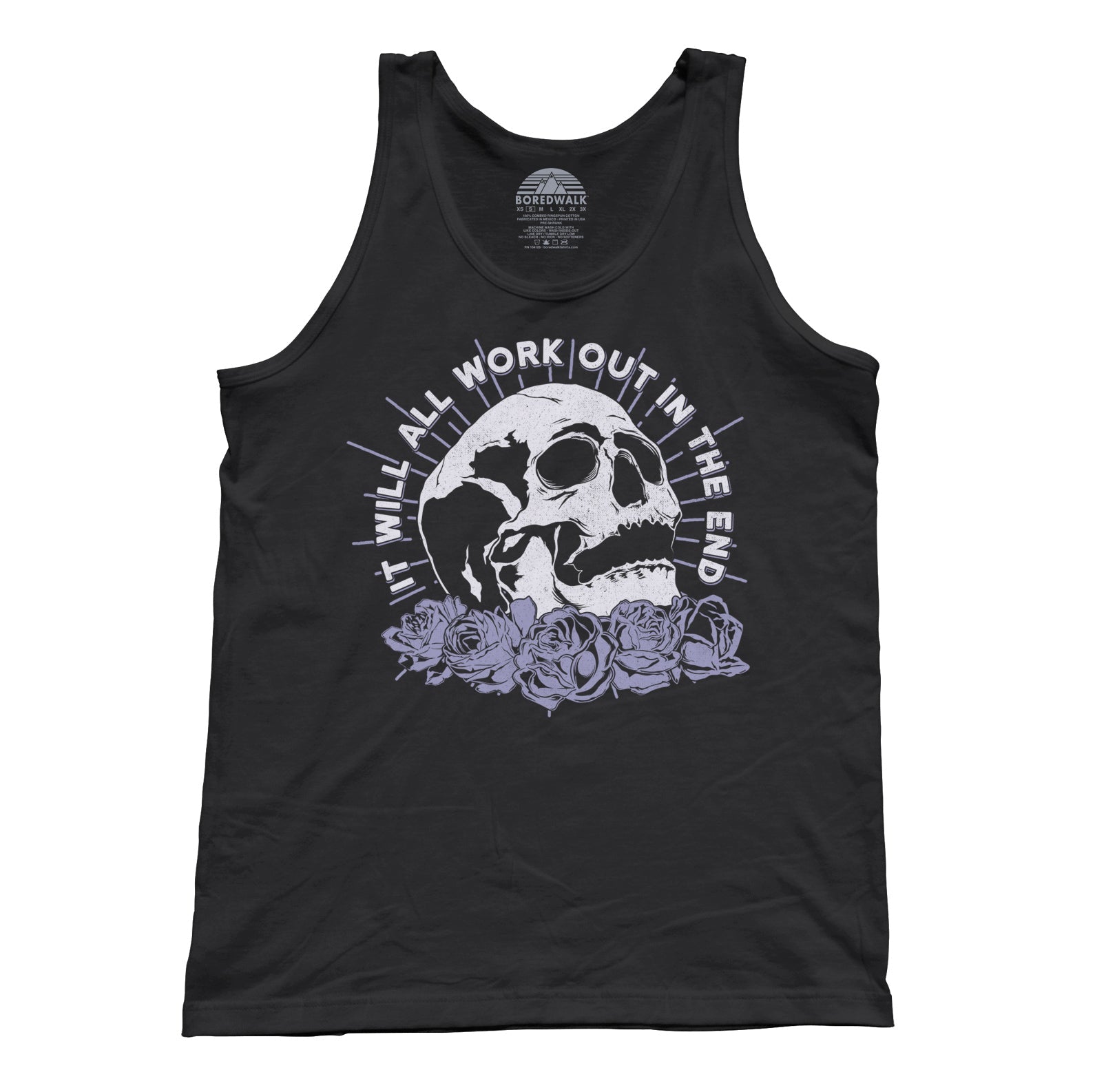 Unisex It Will All Work Out In The End Tank Top