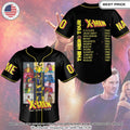 X-men The Hero Tour Baseball Jersey