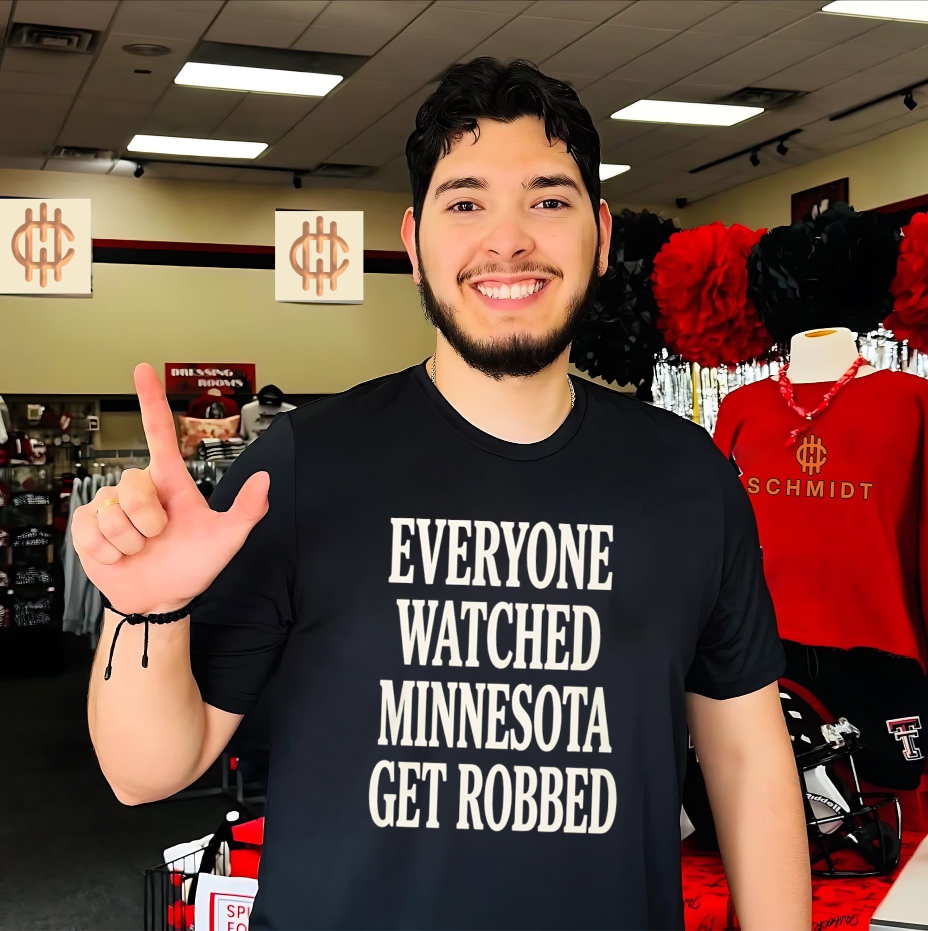 Angie Craig Everyone Watched Minnesota Get Robbed Shirt