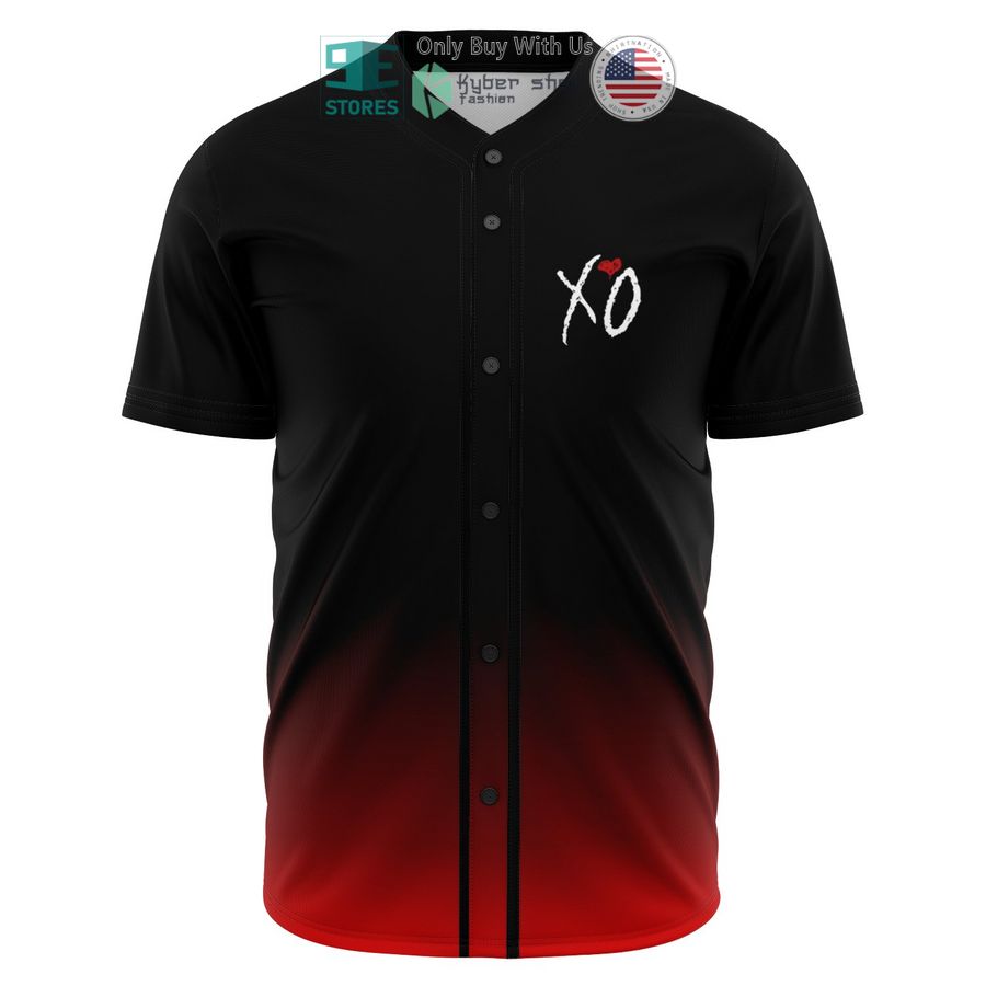 BEST XO The Weeknd Baseball Jersey
