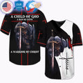 HOT A Child of God A Man Of Faith A Warrior Of Christ Jesus Baseball Jersey