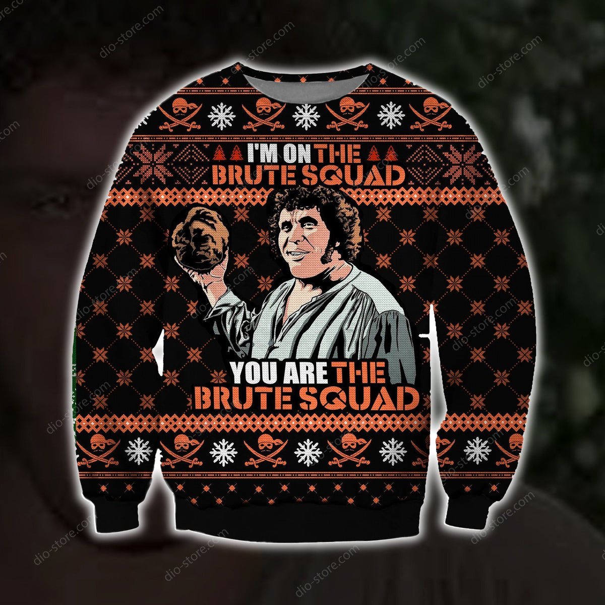 You Are The Brute Squad Knitting Pattern 3D Print Ugly Christmas Sweater