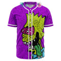 BEST Zombie Bart Simpson HeatBang Or Gifo Baseball Jersey