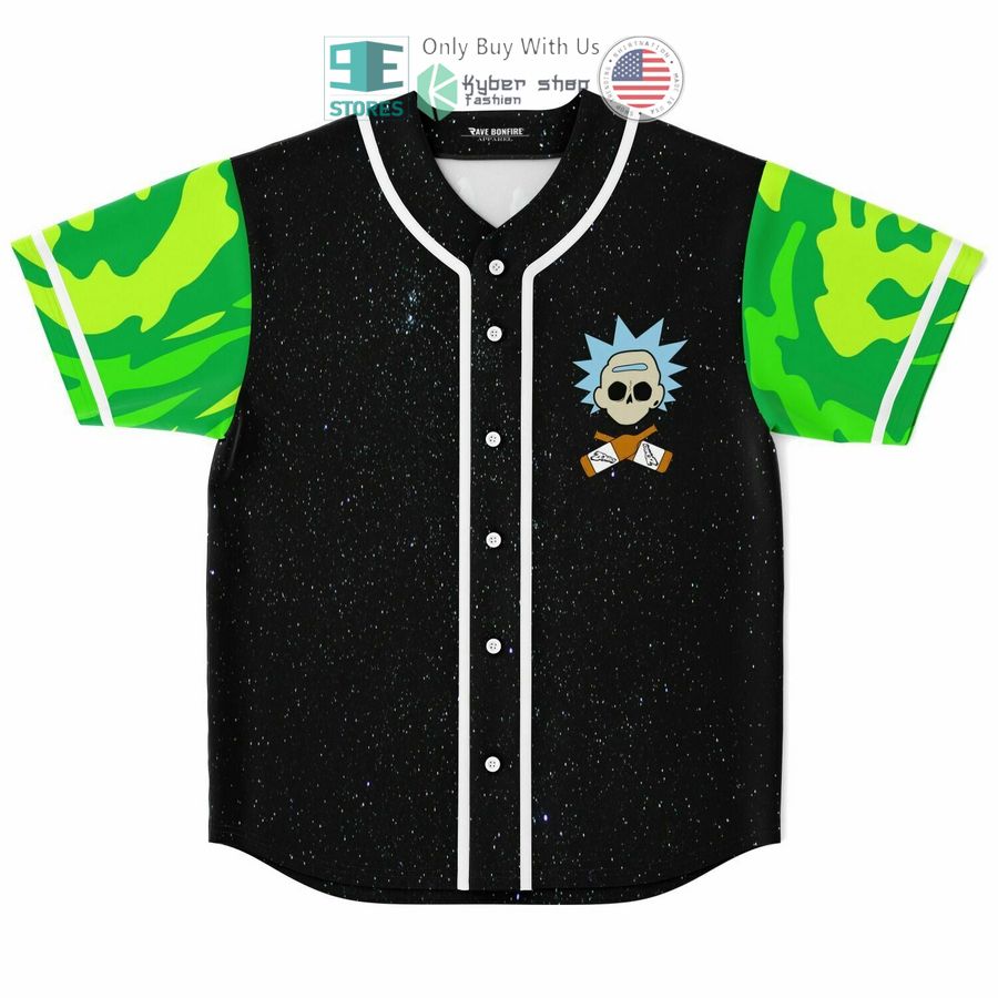 BEST Zombie Rick Sanchez Wubba Lubba Dub Dub Baseball Jersey